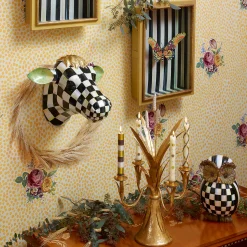 MacKenzie-Childs Courtly Check Owl| The Halloween Shop|The Fall Shop