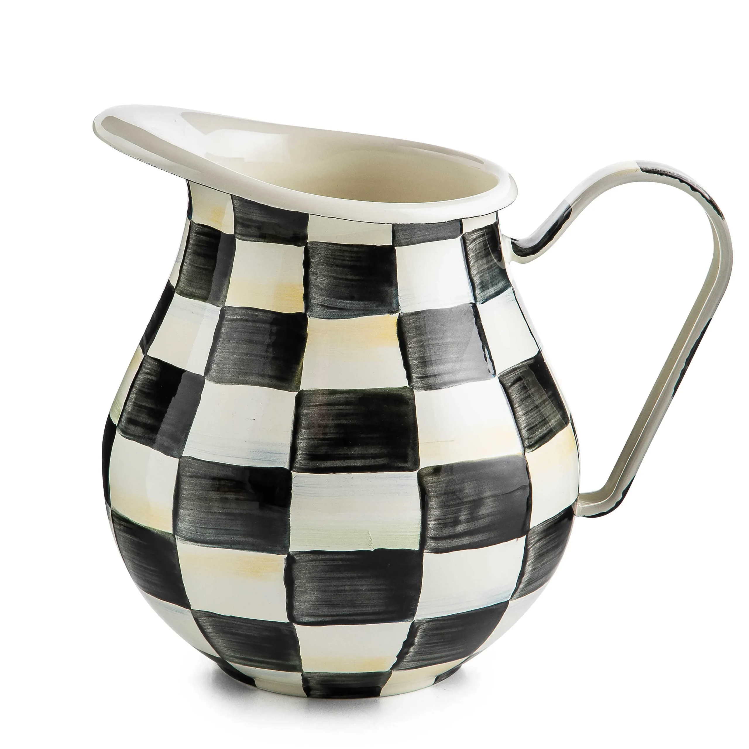 MacKenzie-Childs Courtly Check Pitcher| Serveware|Bar Entertaining