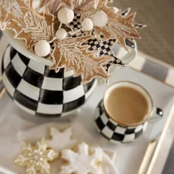 MacKenzie-Childs Courtly Check Pitcher| Serveware|Bar Entertaining