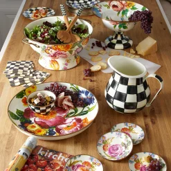 MacKenzie-Childs Courtly Check Pitcher| Serveware|Bar Entertaining