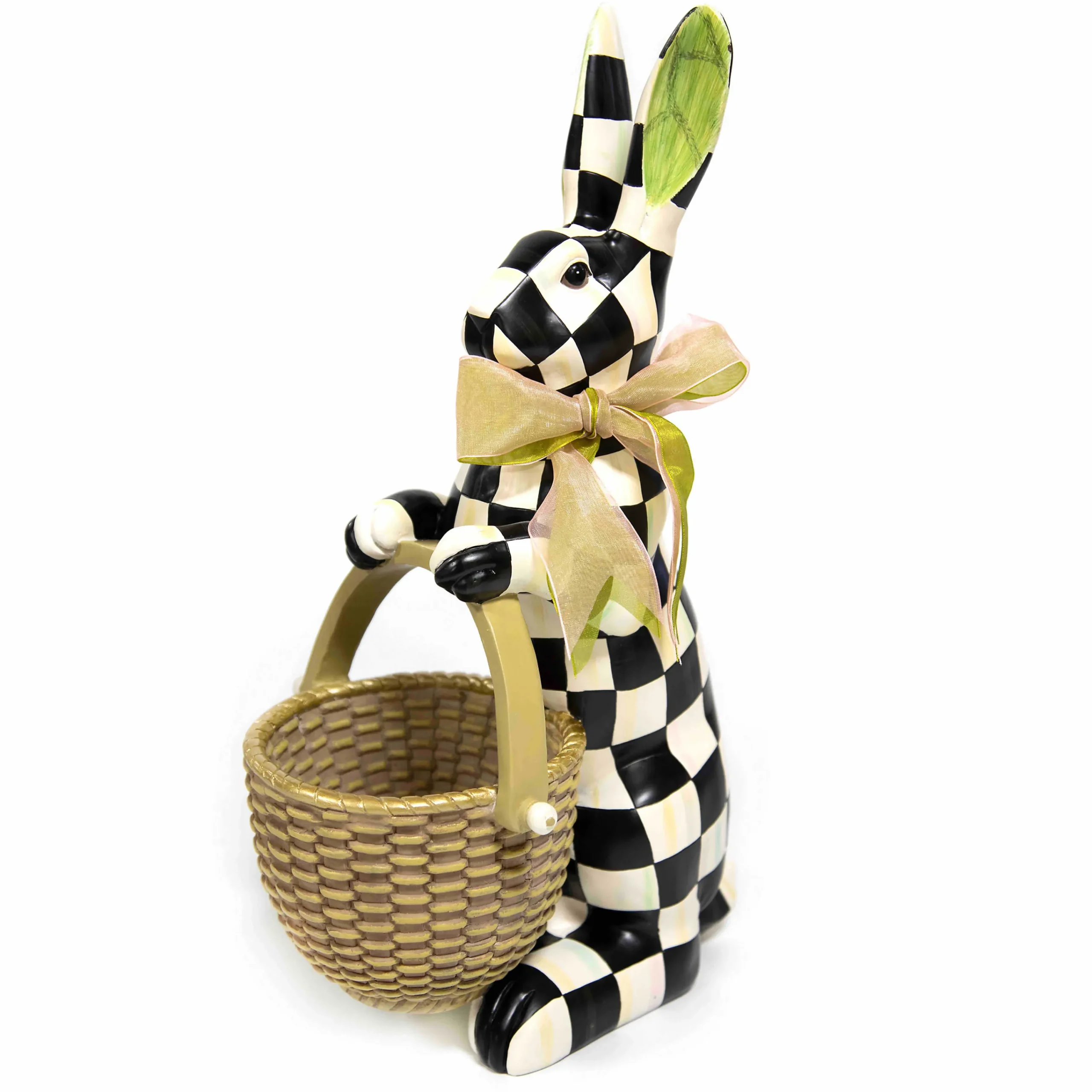MacKenzie-Childs Courtly Check Rabbit| Easter|Spring