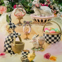 MacKenzie-Childs Courtly Check Rabbit| Easter|Spring