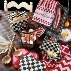 MacKenzie-Childs Courtly Check Recipe Box| Kitchen Storage & Organization