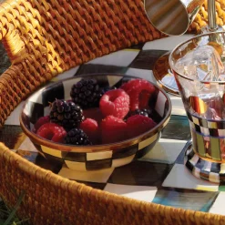 MacKenzie-Childs Courtly Check Relish Dish| Serveware