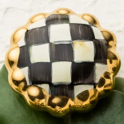 MacKenzie-Childs Courtly Check Round Knob| Finishing Touches|Room Accents