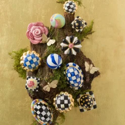 MacKenzie-Childs Courtly Check Round Knob| Finishing Touches|Room Accents