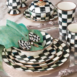 MacKenzie-Childs Courtly Check Salad/Dessert Plate| Dinnerware & Flatware
