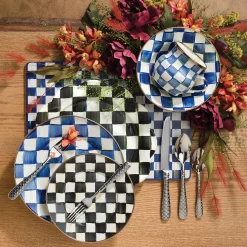 MacKenzie-Childs Courtly Check Salad/Dessert Plate| Dinnerware & Flatware
