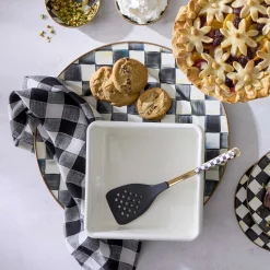 MacKenzie-Childs Courtly Check Serving Platter| Bar Entertaining|Serveware