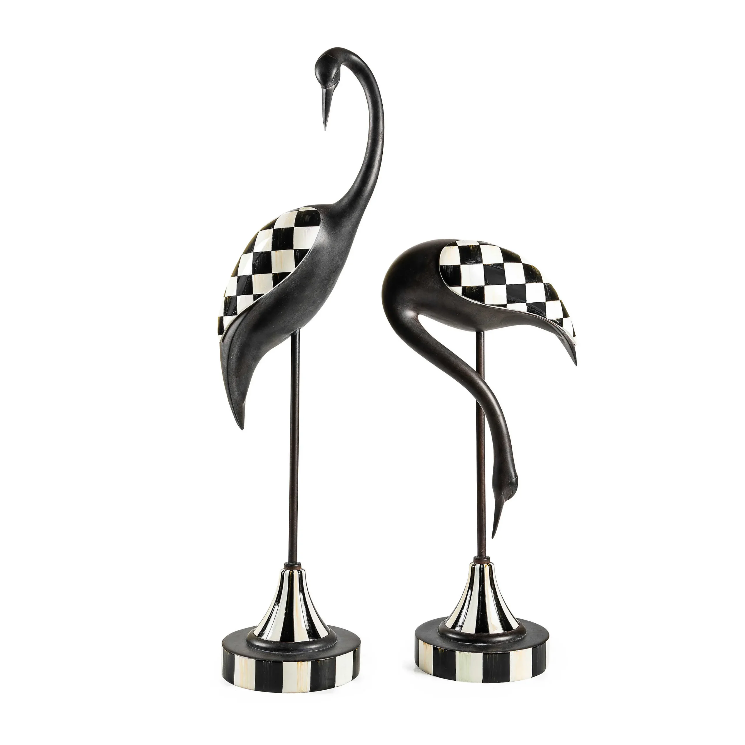 MacKenzie-Childs Courtly Check Short Crane| Spring|Outdoor