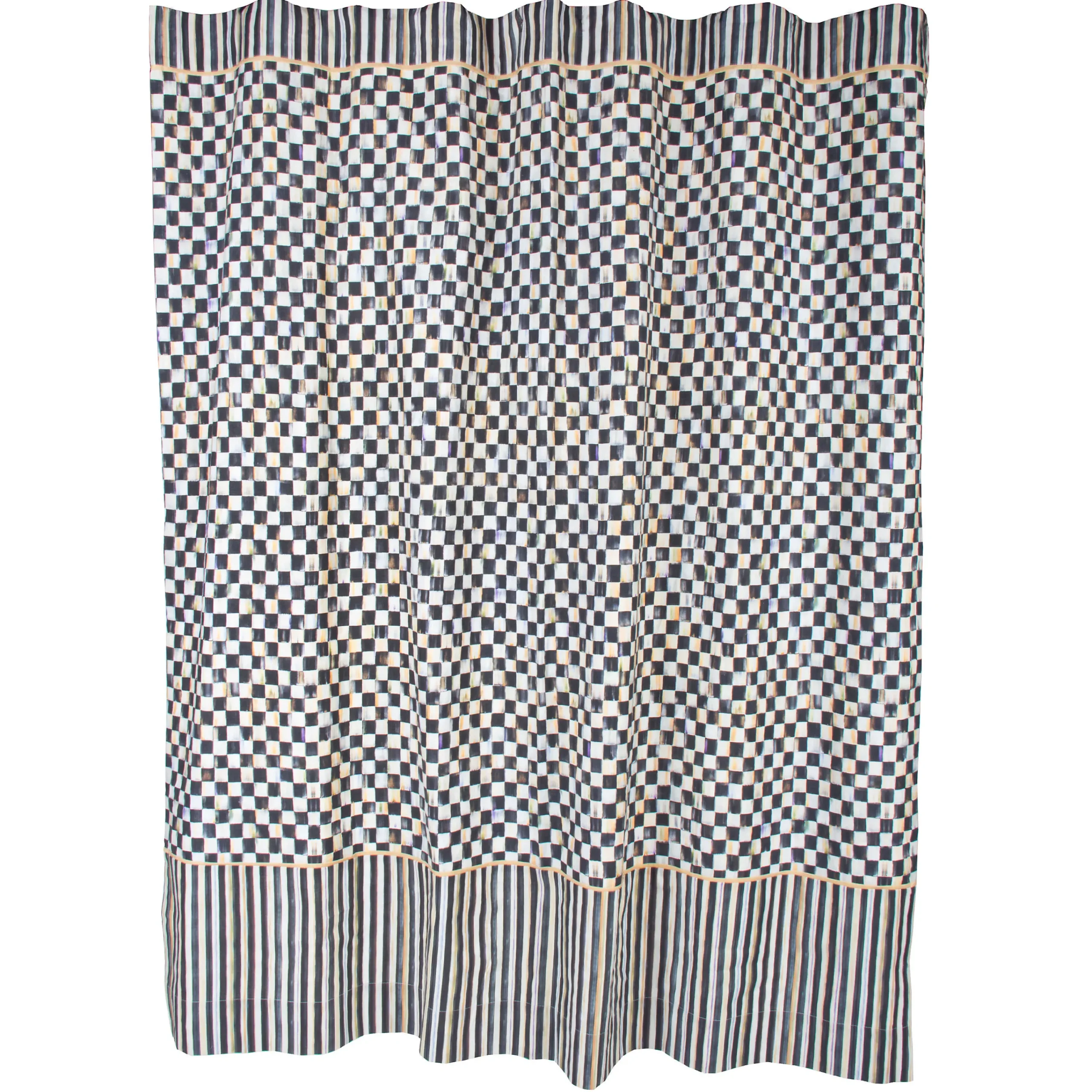 MacKenzie-Childs Courtly Check Shower Curtain| Bath & Bath Accessories