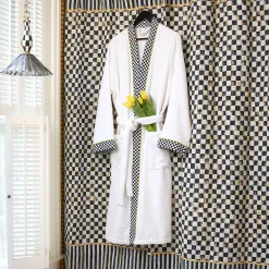 MacKenzie-Childs Courtly Check Shower Curtain| Bath & Bath Accessories