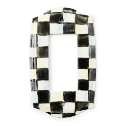 MacKenzie-Childs Courtly Check Single Rocker Switch Plate| Finishing Touches|Room Accents