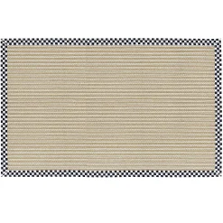 MacKenzie-Childs Courtly Check Sisal Wool Herringbone 6' x 9' Rug| Rugs