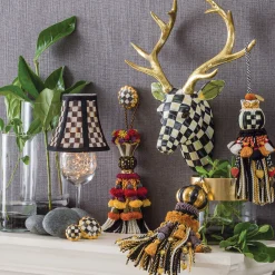 MacKenzie-Childs Courtly Check Small Deer| Holiday