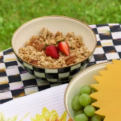 MacKenzie-Childs Courtly Check Small Everyday Bowl| Serveware