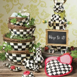 MacKenzie-Childs Courtly Check Small Everyday Bowl| Serveware