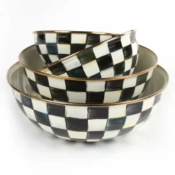 MacKenzie-Childs Courtly Check Small Everyday Bowl| Serveware