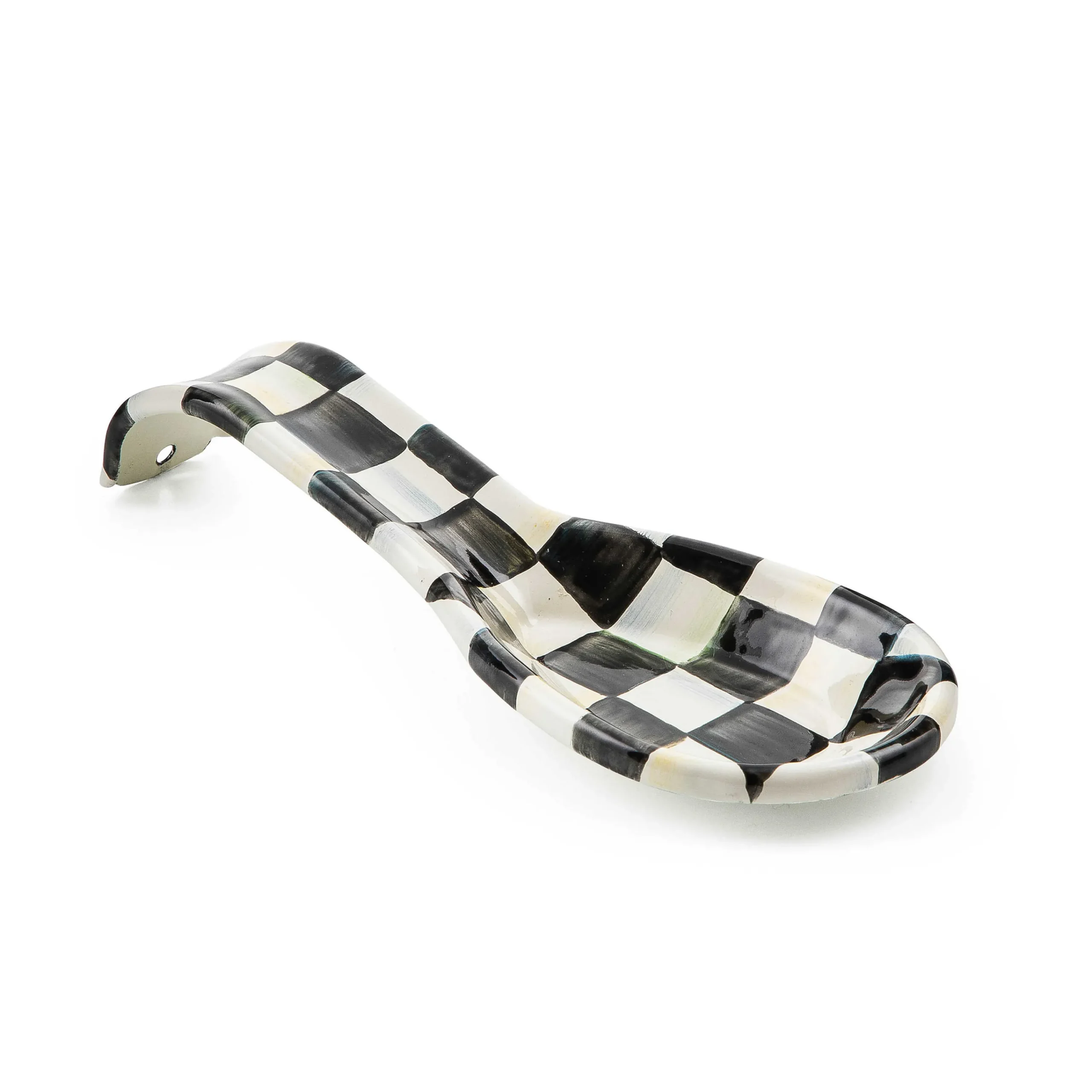 MacKenzie-Childs Courtly Check Spoon Rest| Fall Entertaining|Kitchen Utensils & Tools
