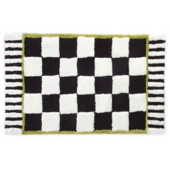 MacKenzie-Childs Courtly Check Standard Bath Rug| Bath & Bath Accessories