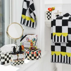 MacKenzie-Childs Courtly Check Standard Tissue Box Cover| Bath & Bath Accessories|Room Accents
