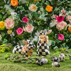 MacKenzie-Childs Courtly Check Standing Bunny| Easter|Spring