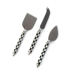 MacKenzie-Childs Courtly Check Supper Club Cheese Knife Set| Serveware