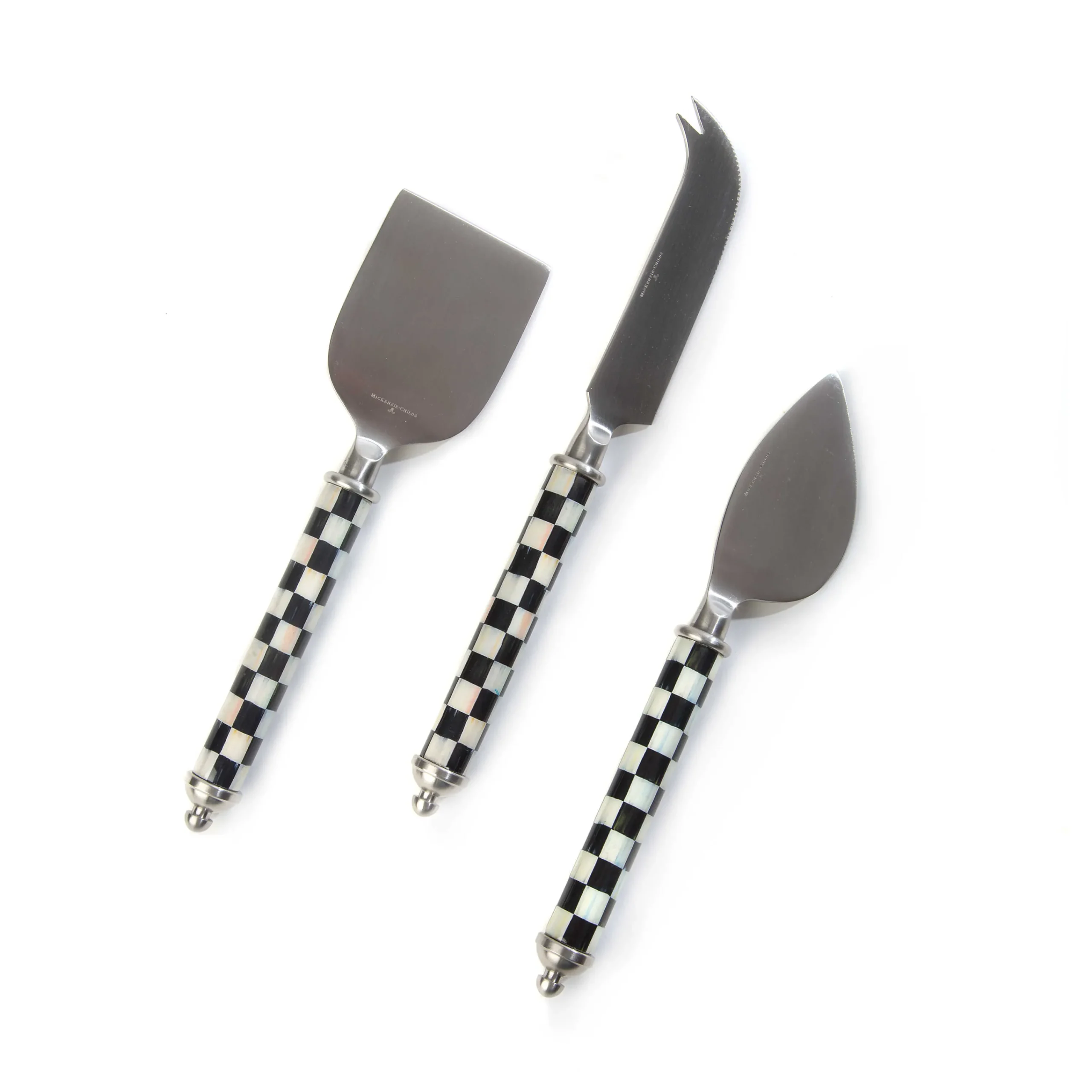 MacKenzie-Childs Courtly Check Supper Club Cheese Knife Set| Serveware