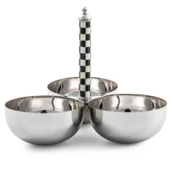 MacKenzie-Childs Courtly Check Supper Club Trio| Serveware