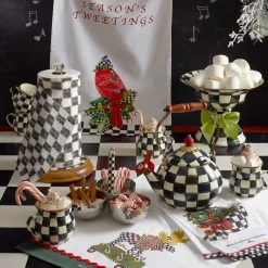 MacKenzie-Childs Courtly Check Supper Club Trio| Serveware