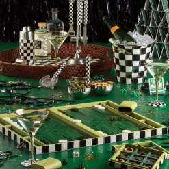 MacKenzie-Childs Courtly Check Supper Club Trio| Serveware