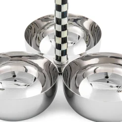 MacKenzie-Childs Courtly Check Supper Club Trio| Serveware