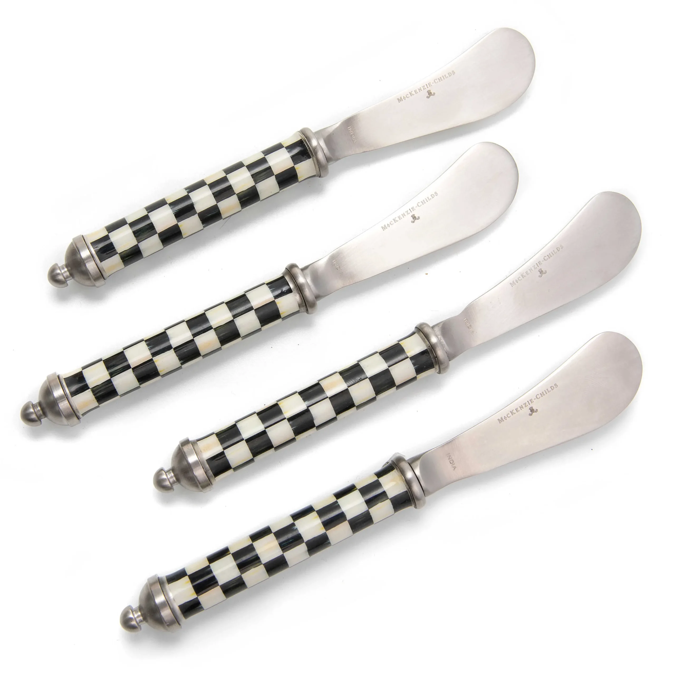 MacKenzie-Childs Courtly Check Supper Club Spreaders| Dinnerware & Flatware|Serveware