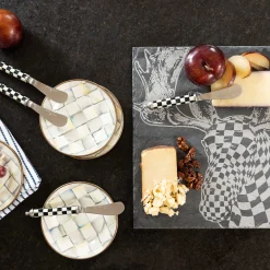 MacKenzie-Childs Courtly Check Supper Club Spreaders| Dinnerware & Flatware|Serveware