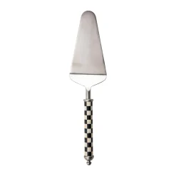 MacKenzie-Childs Courtly Check Supper Club Pie Server| Fall Entertaining|Serveware