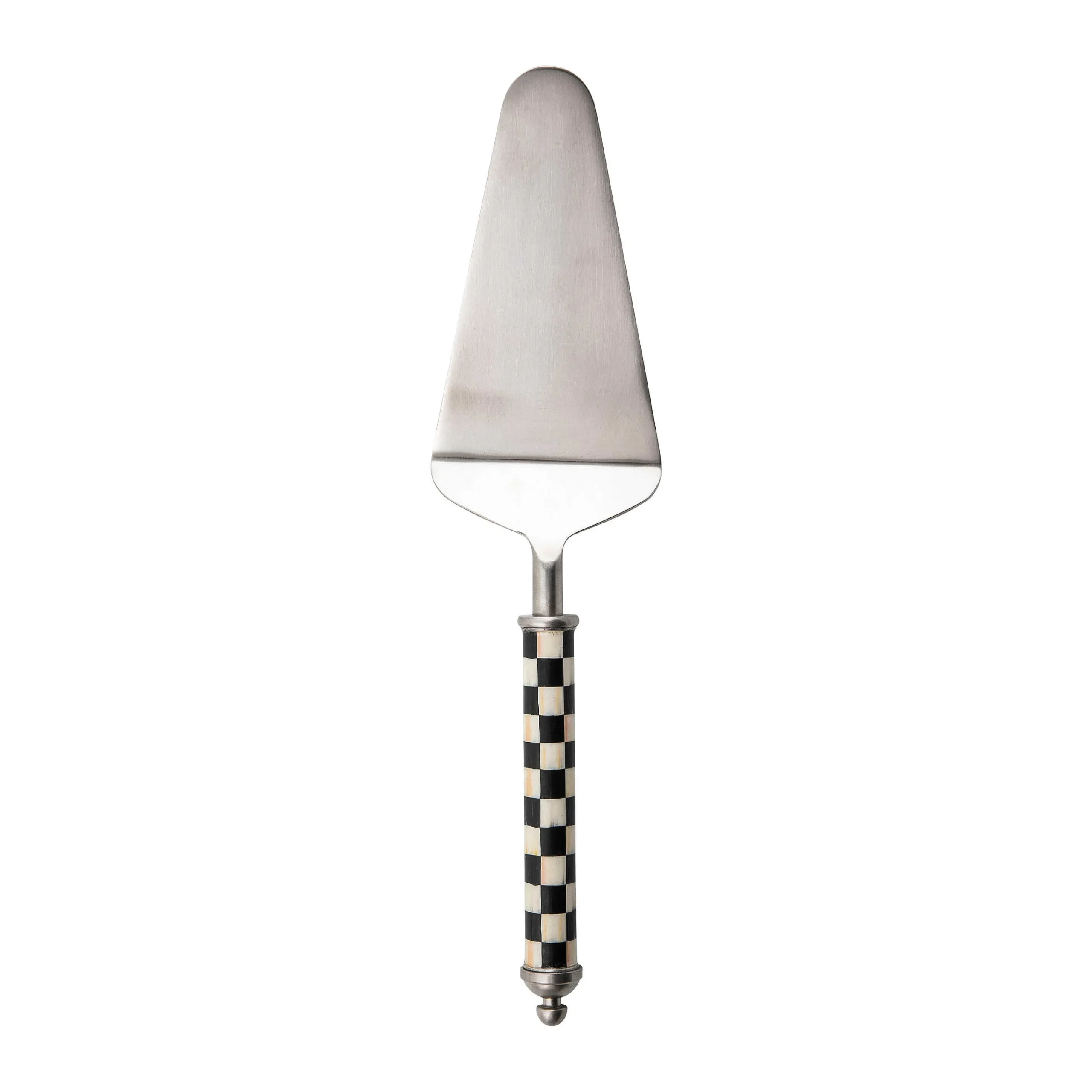 MacKenzie-Childs Courtly Check Supper Club Pie Server| Fall Entertaining|Serveware
