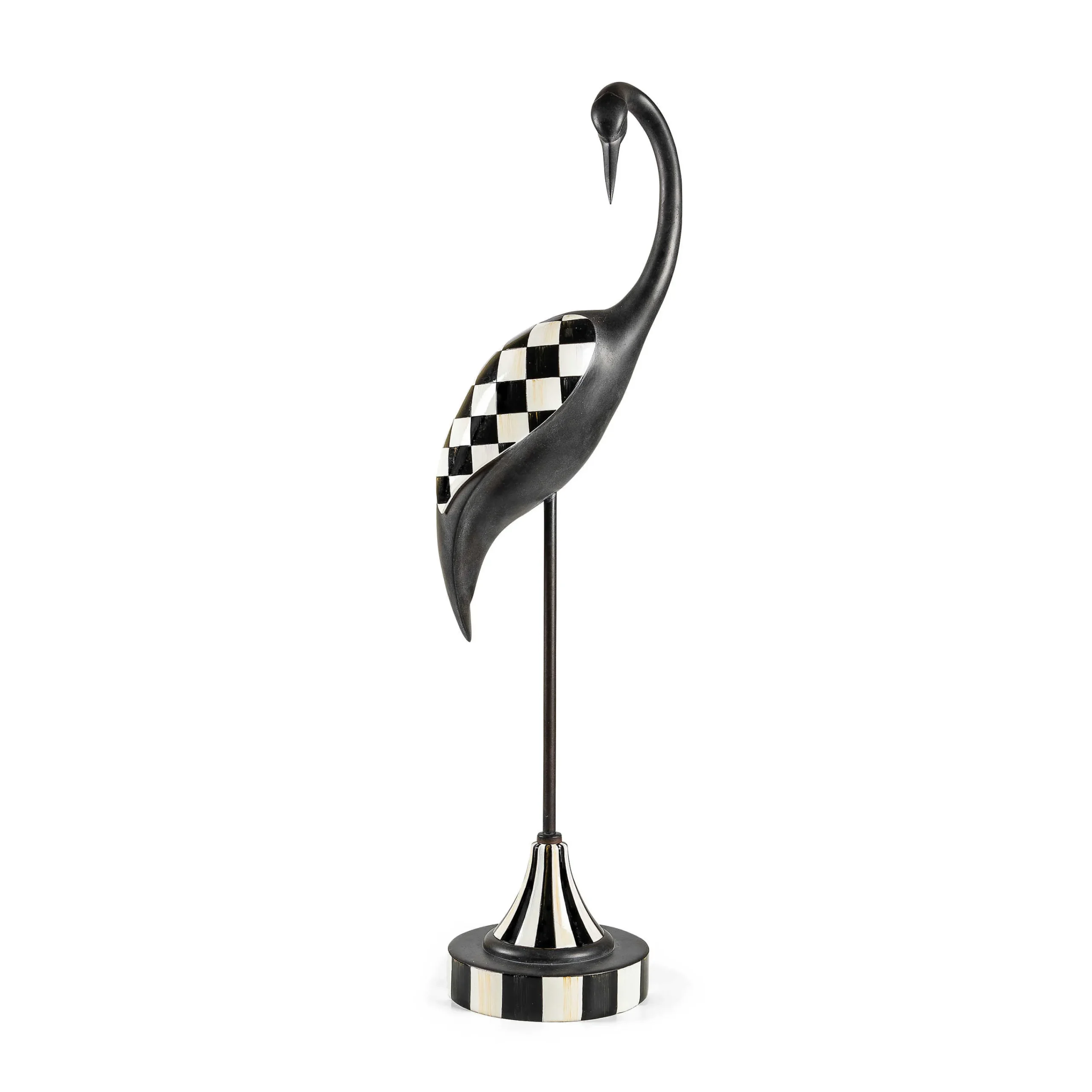 MacKenzie-Childs Courtly Check Tall Crane| Spring|Outdoor