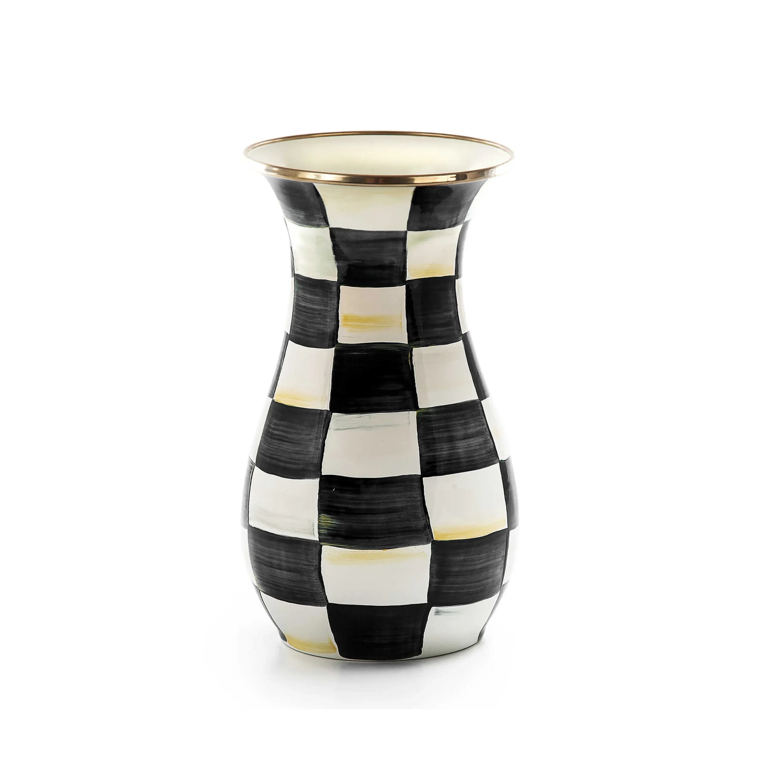 MacKenzie-Childs Courtly Check Tall Vase| Spring|Room Accents
