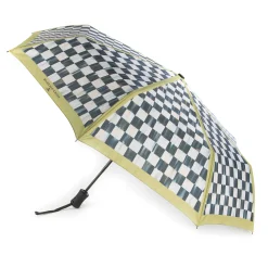 MacKenzie-Childs Courtly Check Travel Umbrella| Outdoor