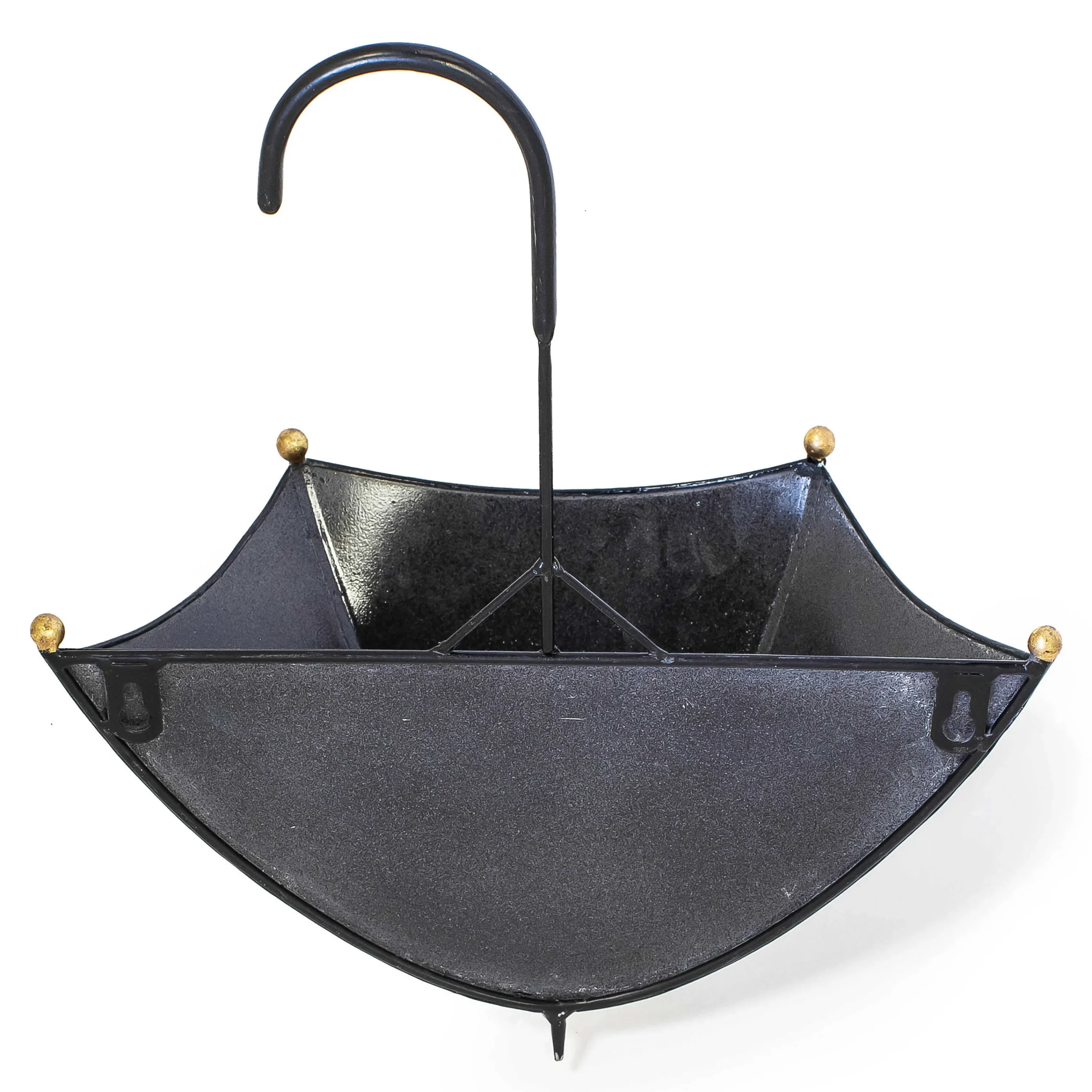 MacKenzie-Childs Courtly Check Umbrella Wall Planter| Spring|Greenery & Florals