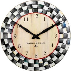 MacKenzie-Childs Courtly Check Wall Clock| Room Accents