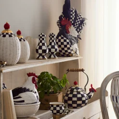 MacKenzie-Childs Courtly Check Whistling Tea Kettle| The Coffee Shop|Tea Kettles