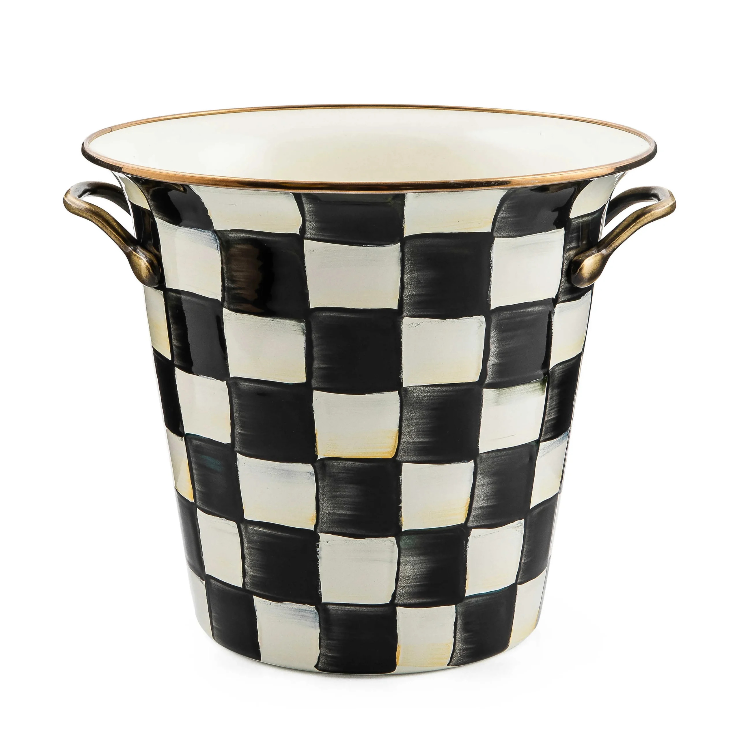MacKenzie-Childs Courtly Check Wine Cooler| Fall Entertaining|Drinkware