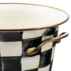 MacKenzie-Childs Courtly Check Wine Cooler| Fall Entertaining|Drinkware