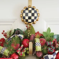 MacKenzie-Childs Courtly Check Wreath Hanger| Easter|Spring