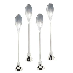 MacKenzie-Childs Courtly Espresso Spoons, Set of 4| The Coffee Shop|Fall Entertaining