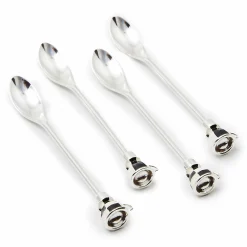 MacKenzie-Childs Courtly Espresso Spoons, Set of 4| The Coffee Shop|Fall Entertaining