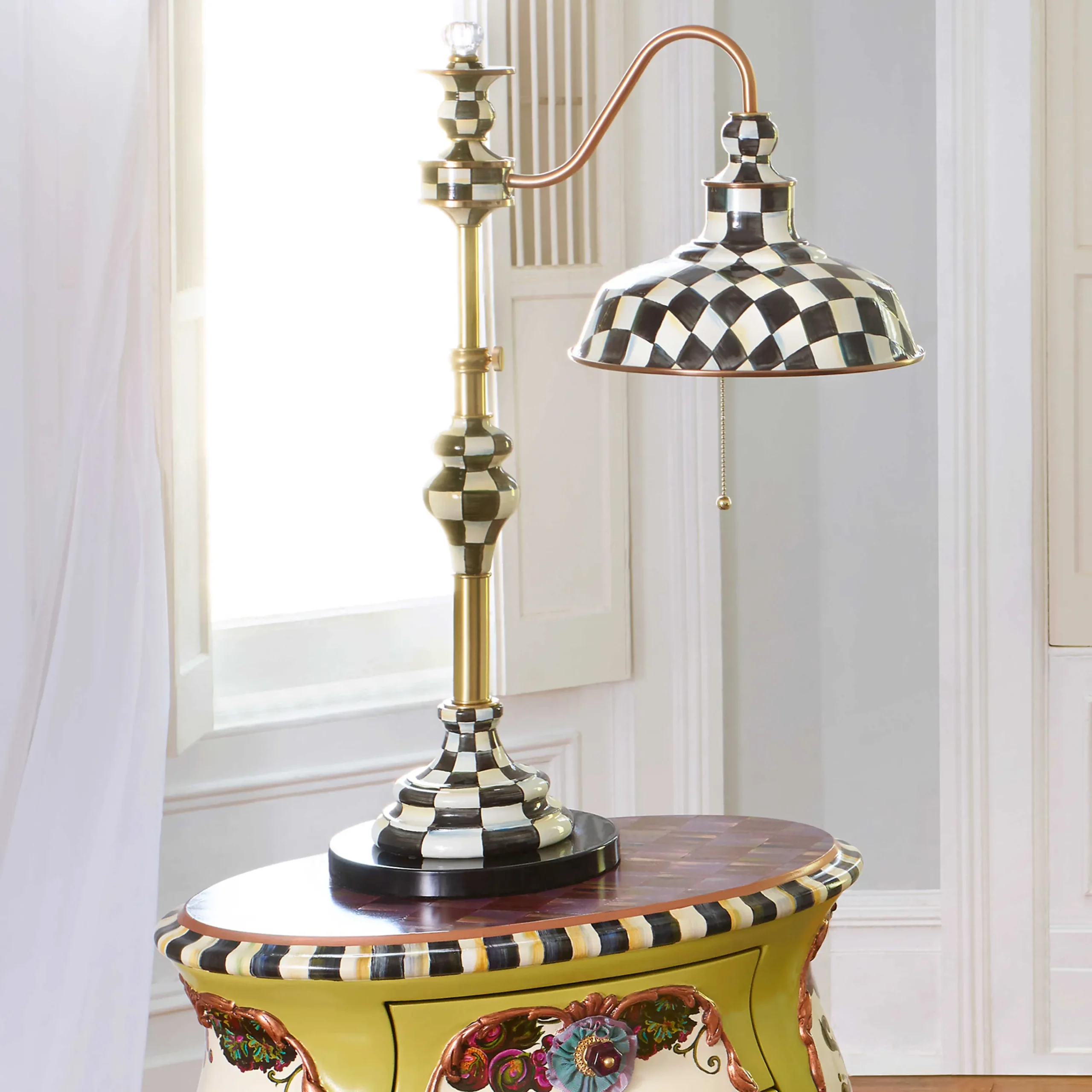 MacKenzie-Childs Courtly Farmhouse Writer's Lamp| Room Accents|Lighting