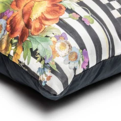 MacKenzie-Childs Courtly Flower Market Pillow| Spring|Pillows, Throws, & Cushions