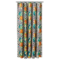 MacKenzie-Childs Courtly Flower Market Shower Curtain| Bath & Bath Accessories